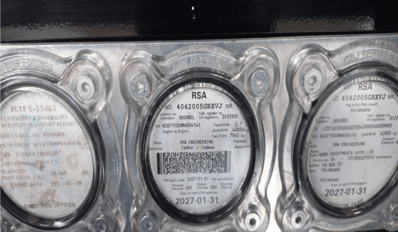 
								Tridem Semi AL 50000L 5 Comp Bartec Dip full									